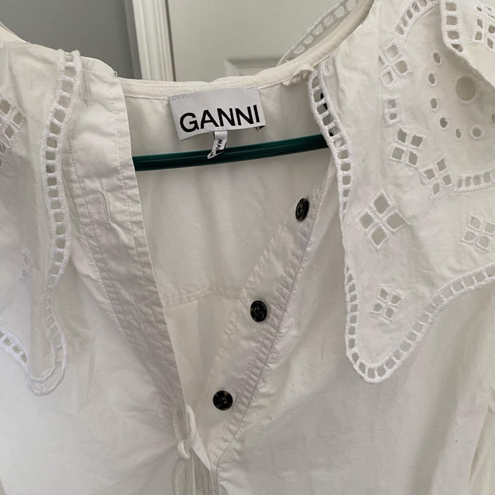 Ganni White dress - Picture 3 of 5